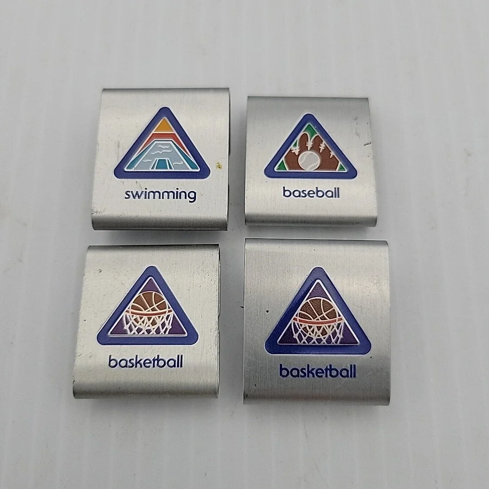 Cub Boy Scout‎ Belt Loops Sports Baseball Basketball Swimming Maps Lot of 4